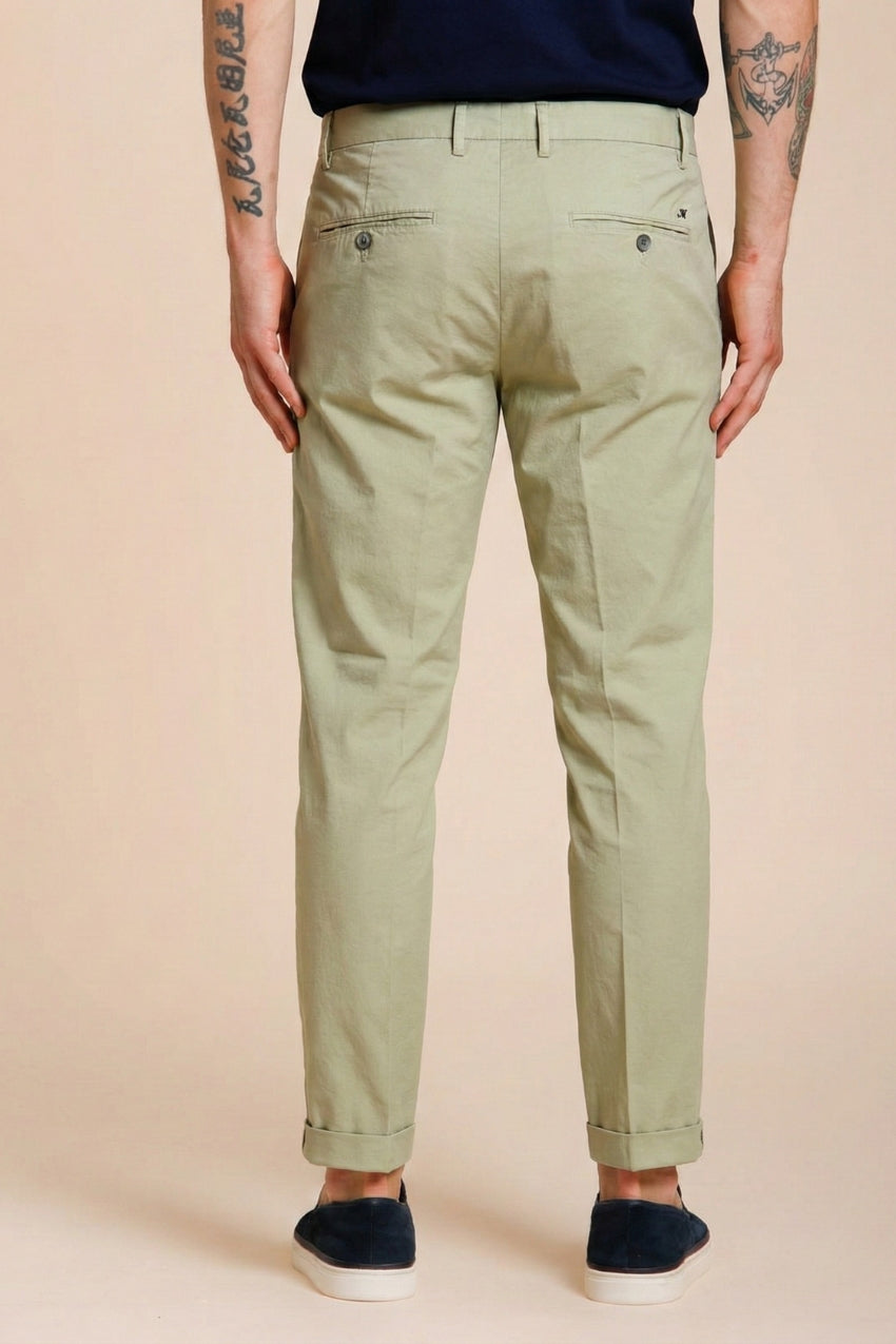 Milano Herren Chino Hose aus Gabardine Stretch extra slim fit ①