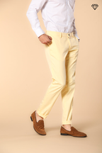 Milano pantalon chino homme en coton pima Extra Slim fit ①
