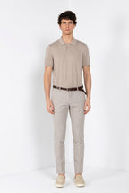 Milano Hose Chino Herren aus Fischgrat extra slim fit