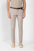 Milano pantalon chino homme en chevron extra slim fit