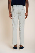 Milano men's chino pants in stretch gabardine extra slim fit ①