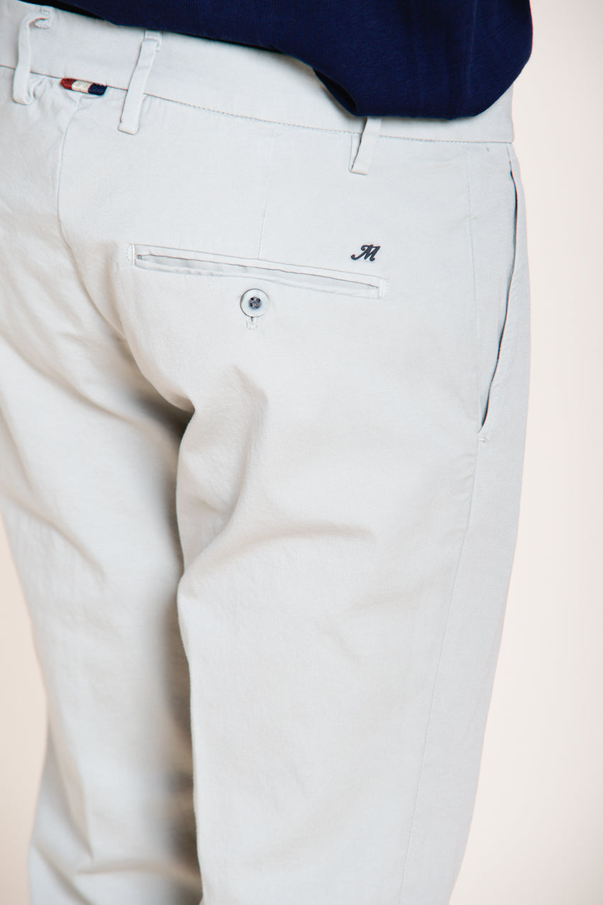 Milano men's chino pants in stretch gabardine extra slim fit ①