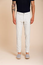 Milano men's chino pants stretch gabardine extra slim fit ①