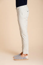 Milano men's chino pants stretch gabardine extra slim fit ①