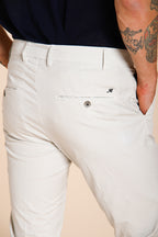 Milano men's chino pants stretch gabardine extra slim fit ①