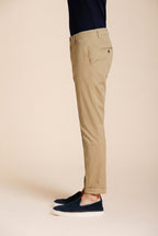 Milano men's chino pants in stretch gabardine extra slim fit ①
