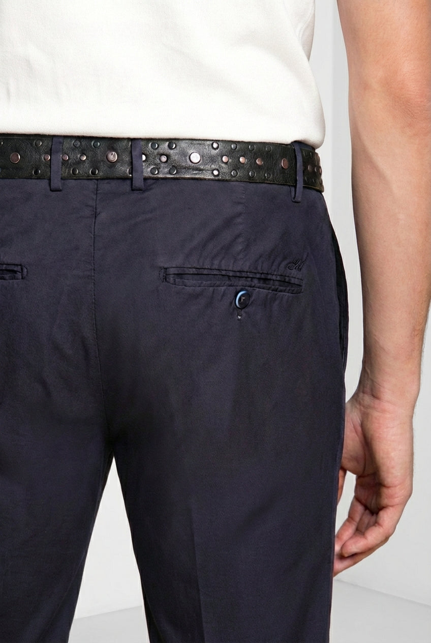Milano Hose Chino Herren aus Stretch-Gabardine extra slim fit ①