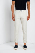 Milano men's chino pants in stretch gabardine extra slim fit ①