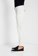 Milano men's chino pants in stretch gabardine extra slim fit ①