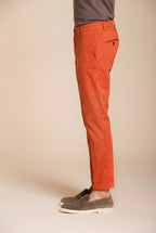 Milano men's chino pants in stretch gabardine extra slim fit ①