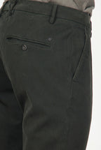 Milano men’s chino pants in stretch gabardine, extra slim fit ①