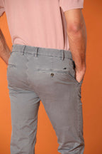 Milano Essential men's chino pants in pima cotton stretch twill Extra slim fit