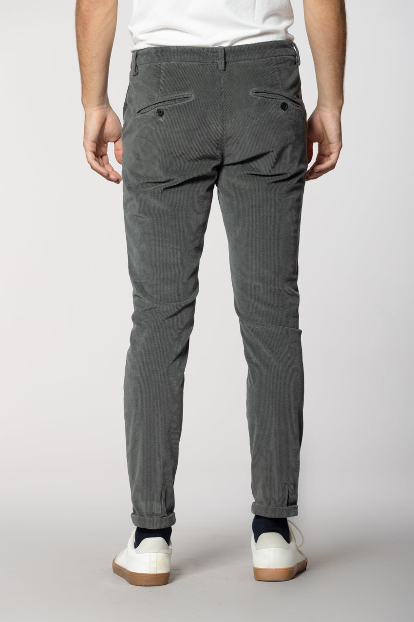 Osaka pantalone chino uomo in velluto 500 righe carrot fit