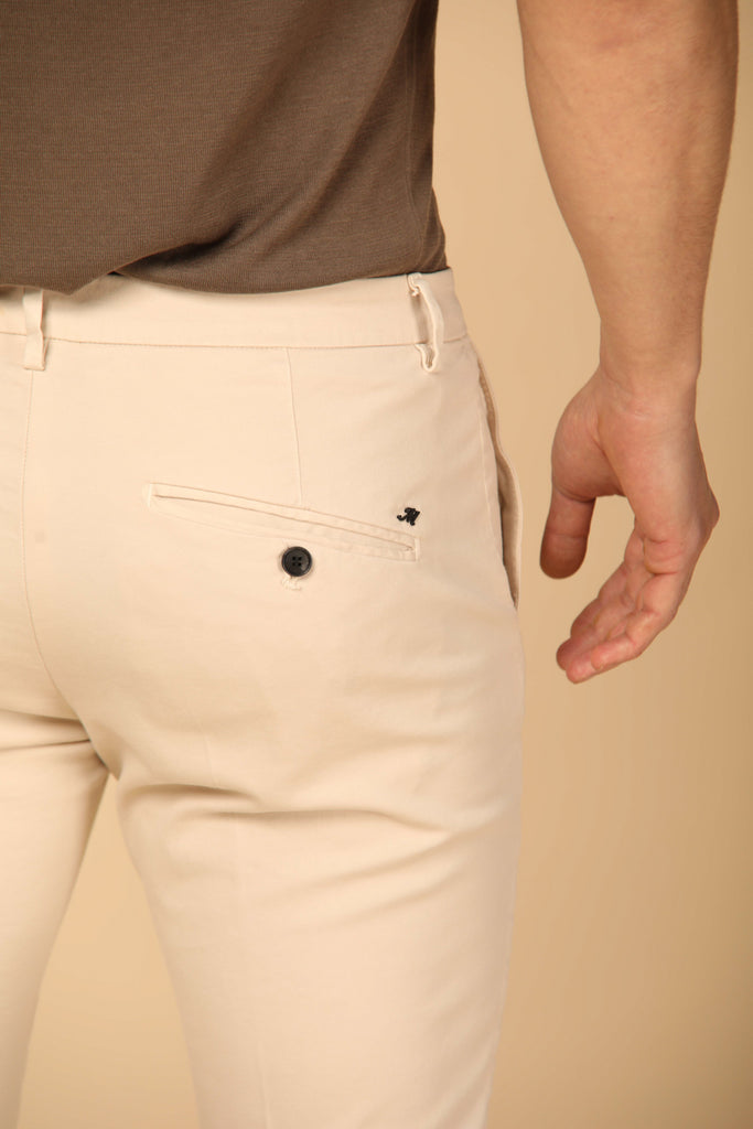 Image 3 of men's Osaka Style chino pants in stucco color, carrot fit by Mason's