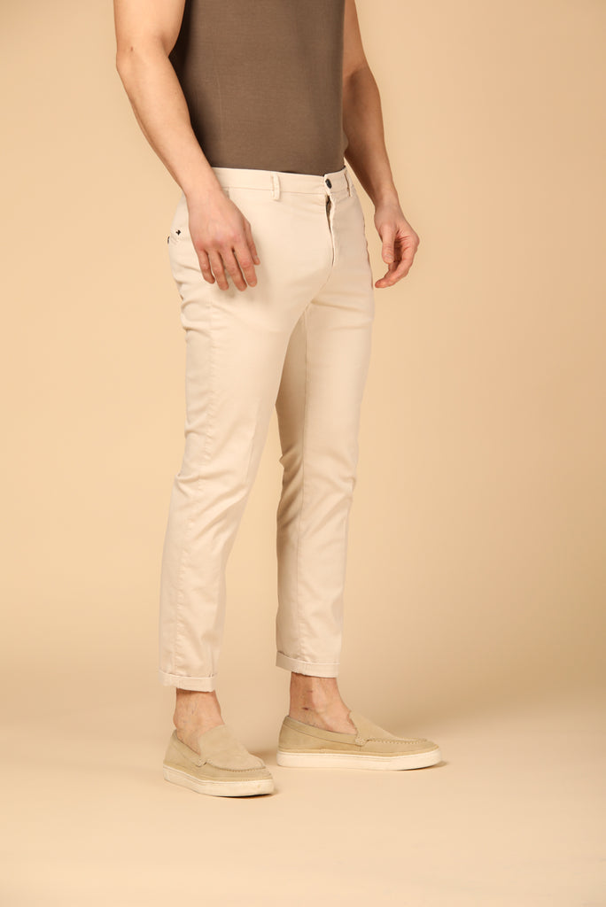 Image 2 of men's Osaka Style chino pants in stucco color, carrot fit by Mason's