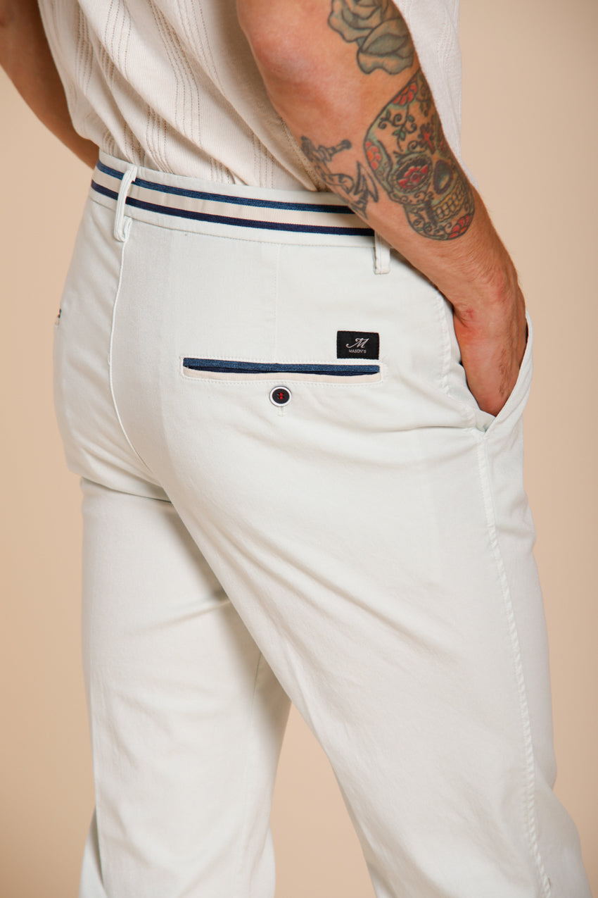 Torino Summer pantalone chino uomo in twill di cotone e lyocell slim fit