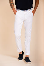 Torino Summer Hose Chino Herren aus Baumwoll- und Lyocell-Twill slim fit