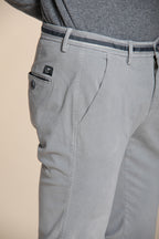 Foto 2 Torino Winter pantalone chino uomo in gabardina stretch slim fit