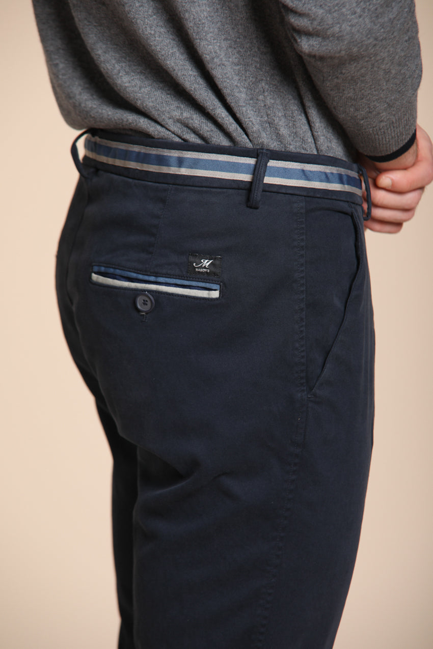 Torino Winter Herren Chinohose aus Stretch-Gabardine Slim Fit