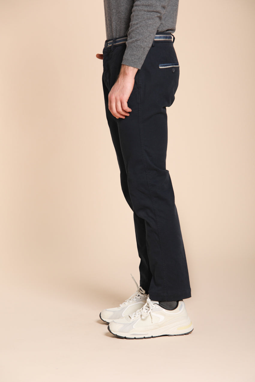 Torino Winter Herren Chinohose aus Stretch-Gabardine Slim Fit