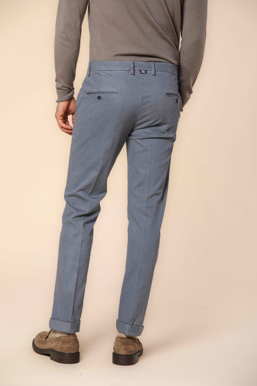 Torino Herren Chino Hose aus Gabardine  Slim Fit  ①.