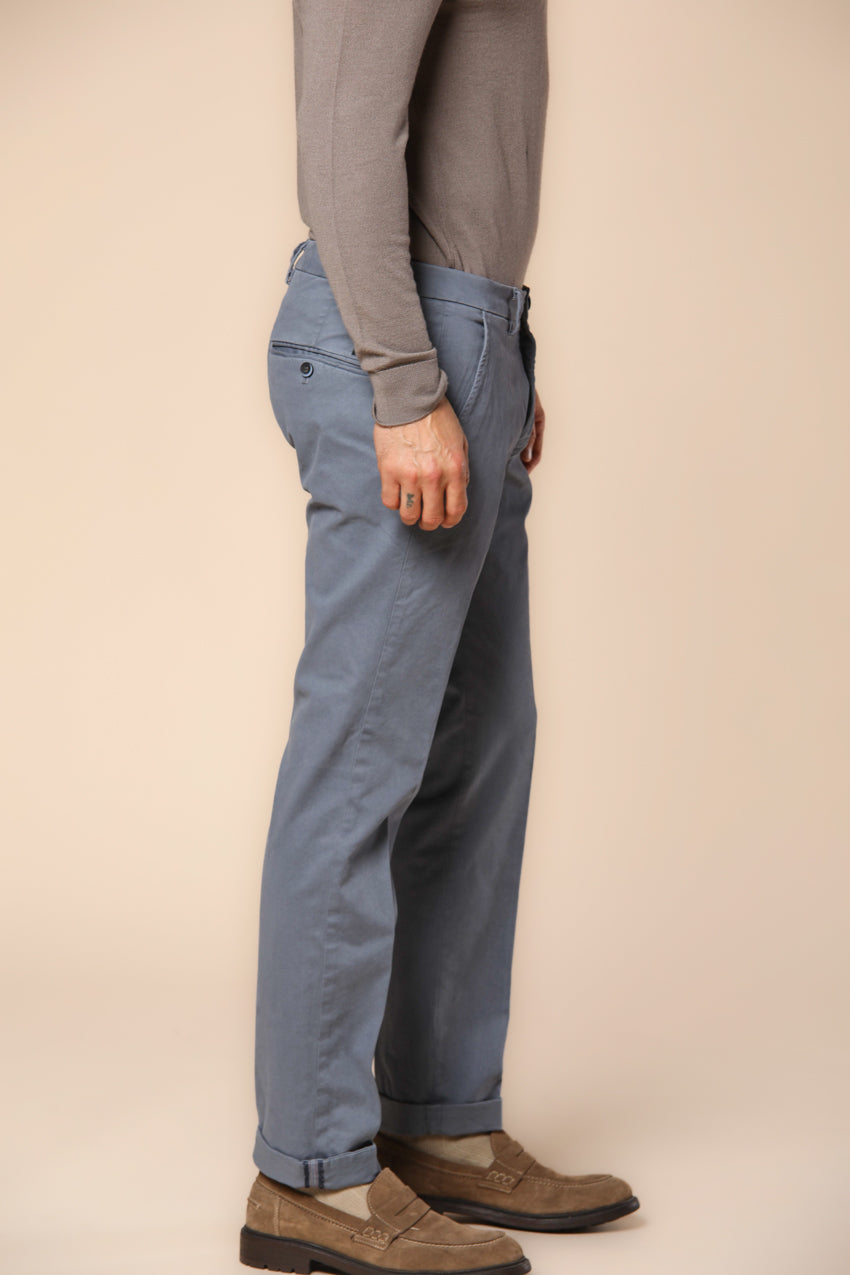 Torino men's chino pants in gabardine slim fit  ①