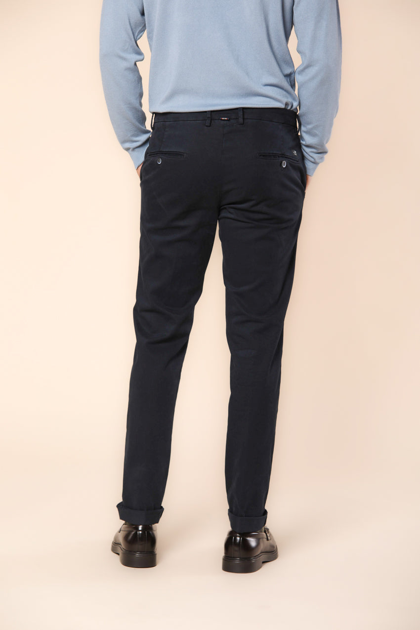 Torino men's chino pants in gabardine slim fit  ①