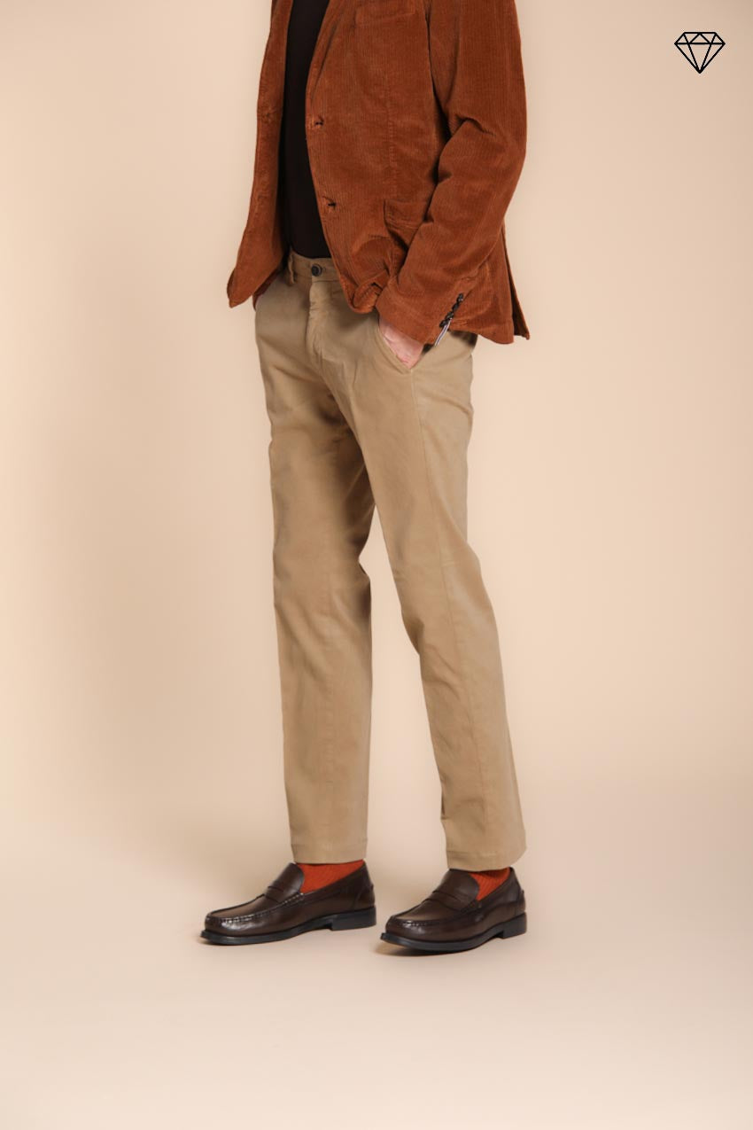 Torino pantalon chino homme en gabardine slim fit ①