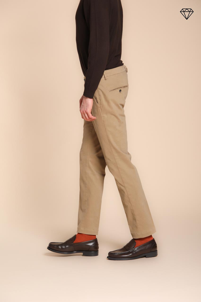 Torino pantalon chino homme en gabardine slim fit ①