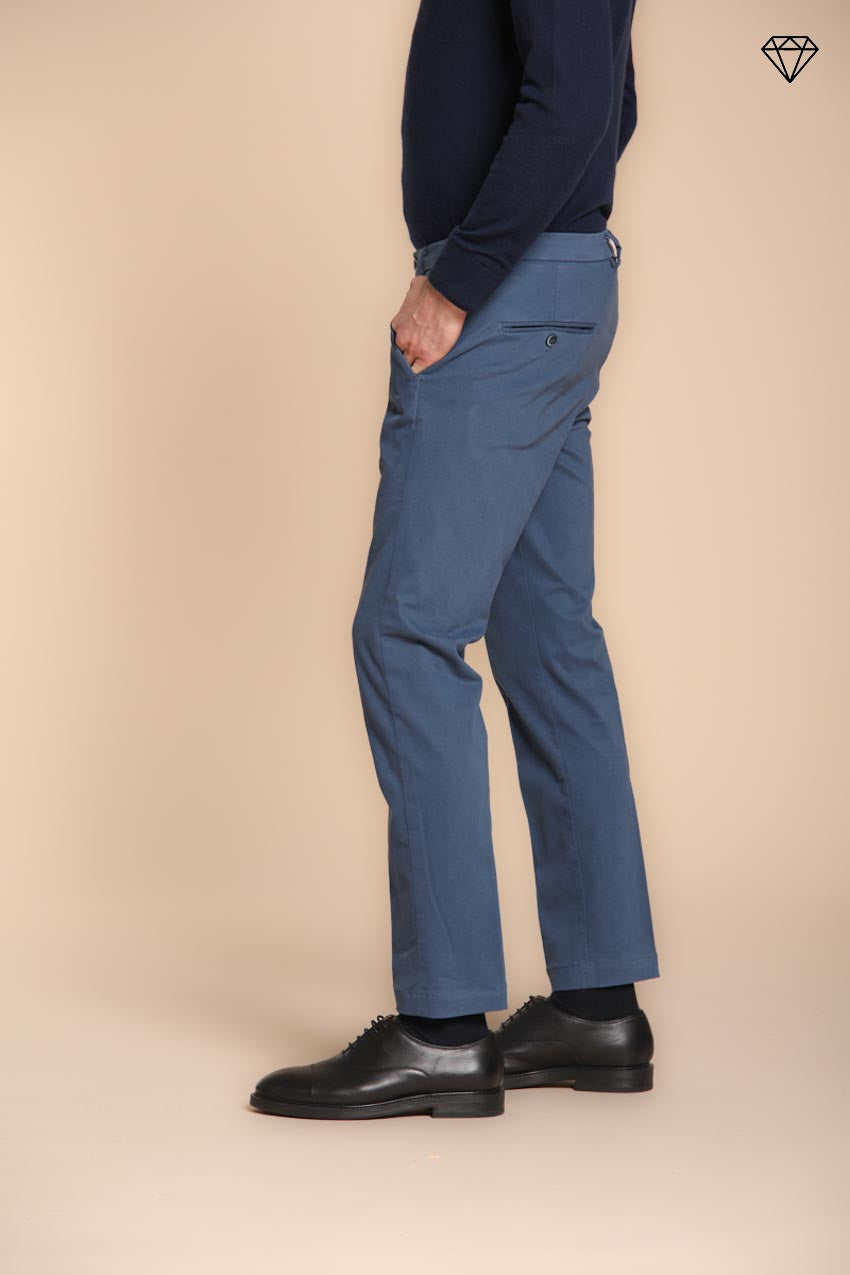 Torino pantalon chino homme en gabardine slim fit ①
