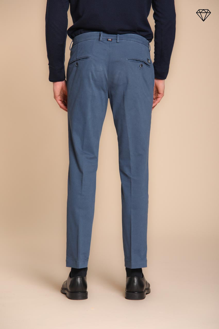 Torino pantalon chino homme en gabardine slim fit ①