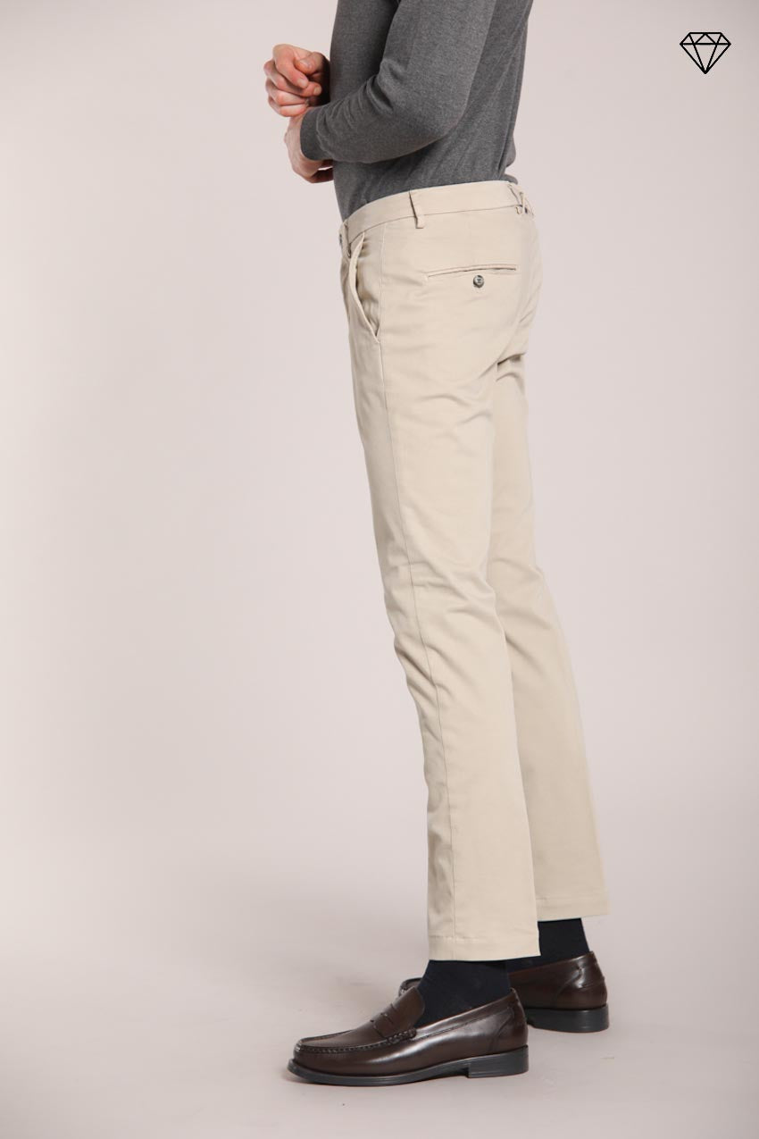 Torino pantalon chino homme en gabardine slim fit ①