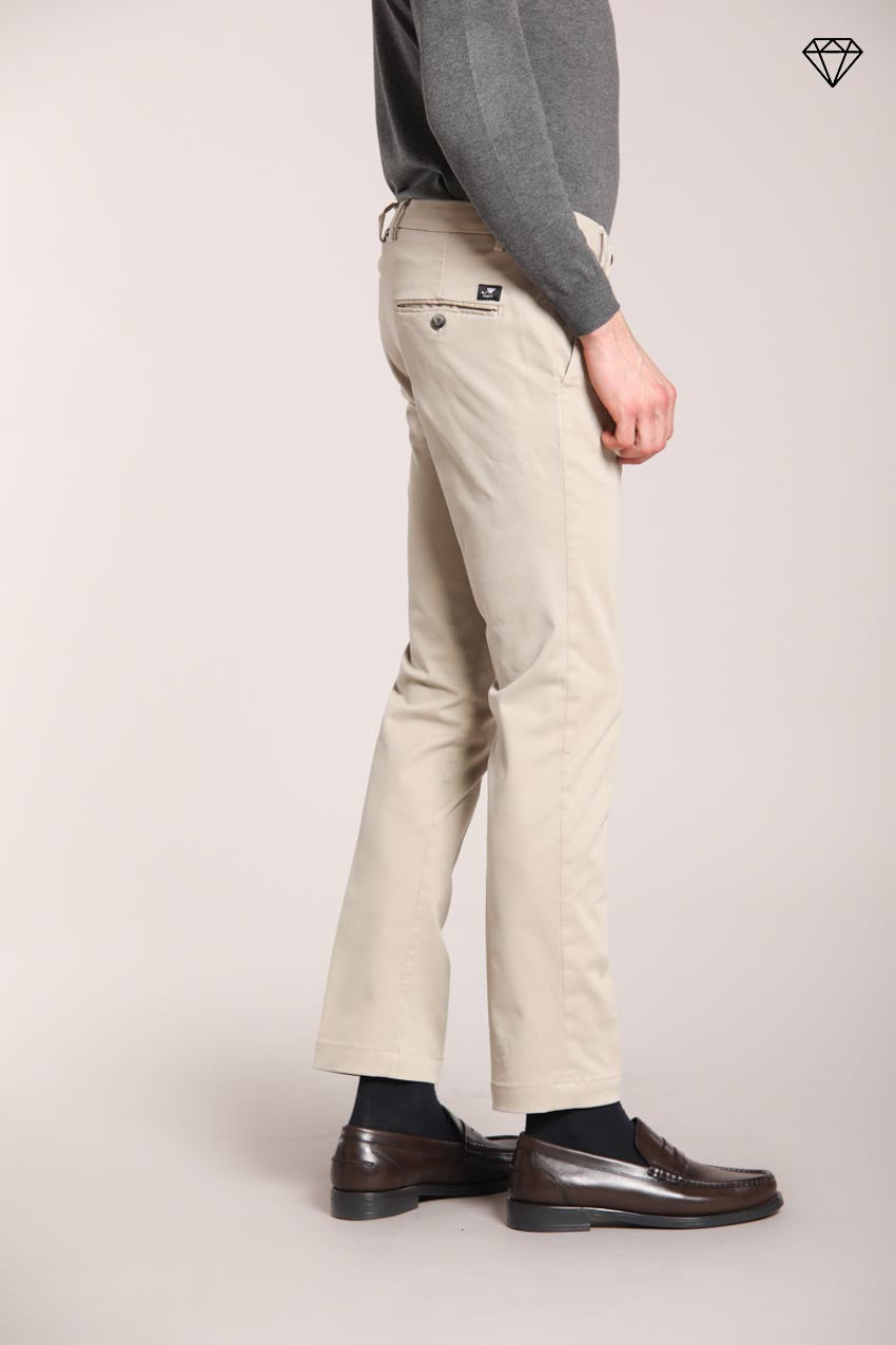 Torino pantalon chino homme en gabardine slim fit ①