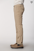 Torino pantalone chino uomo in cotone cashmere slim fit ①