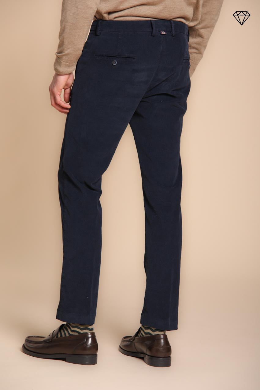 Torino pantalon chino homme en velours 1500 côtes slim fit ①
