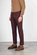 Torino Flex Chinohose für Herren aus Satin, Slim Fit ①