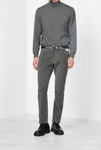 Torino men’s chino pants in 1000-wale corduroy, slim fit ①