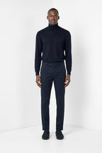 Torino pantalone chino uomo in velluto 1000 righe slim fit ①