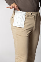 Torino Flex men's chino pants in satin slim fit