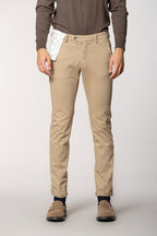 Torino Flex men's chino pants in satin slim fit