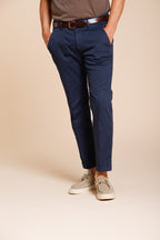 Torino Flex men's chino pants in stretch gabardine slim fit ①