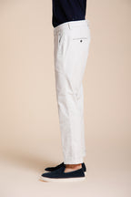 Torino Flex men's chino pants in stretch gabardine slim fit ①