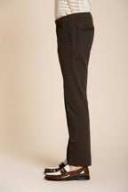 Torino City Icon Flex Hose Chino Herren aus Cavallery aus Baumwolle und Leinen Stretch slim fit