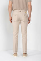 Torino City men's chino pants in wool twill slim fit