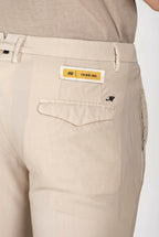Torino City men's chino pants in wool twill slim fit