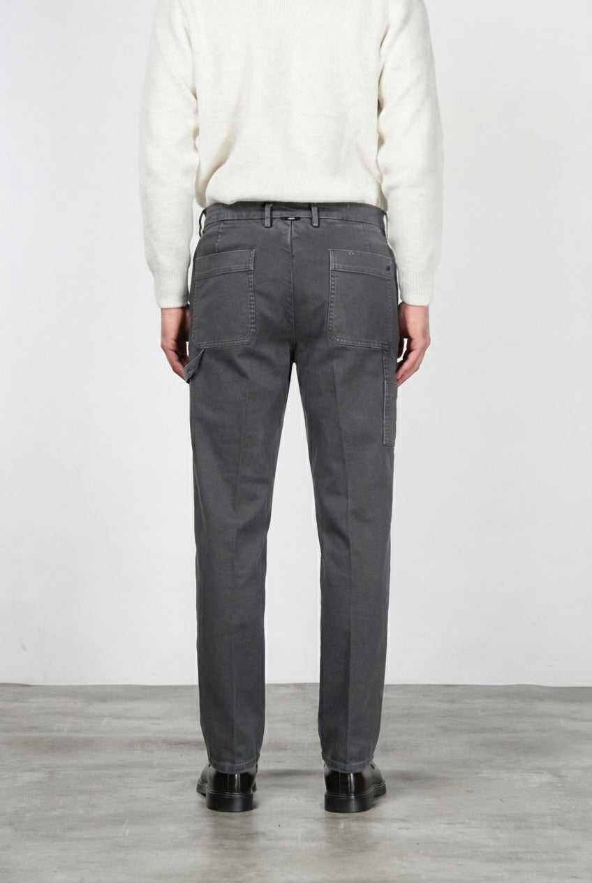 Square Work Chinohose für Herren aus Stretch-Bull mit relaxed fit