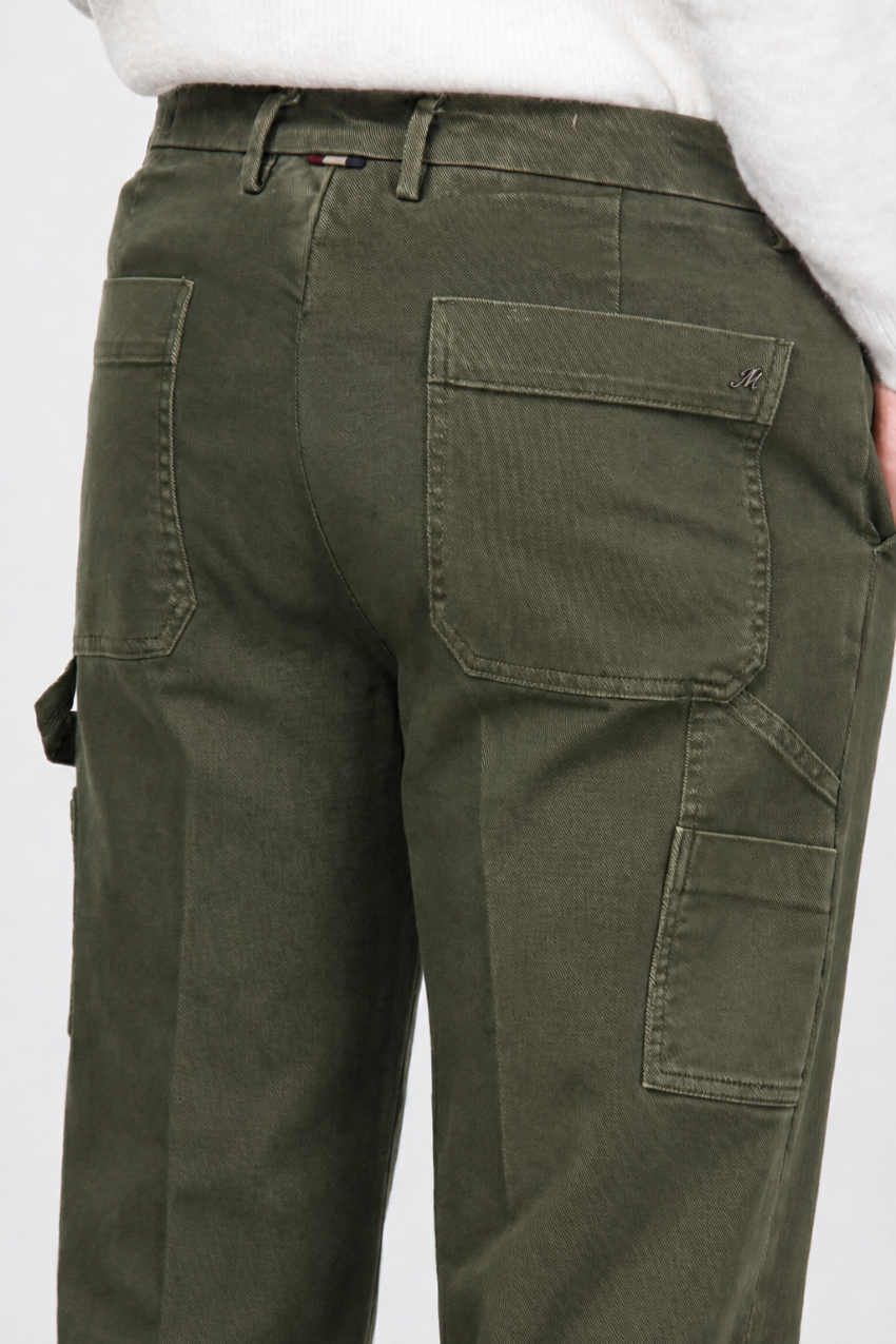 Square Work men’s chino pants in stretch bull with relaxed fit
