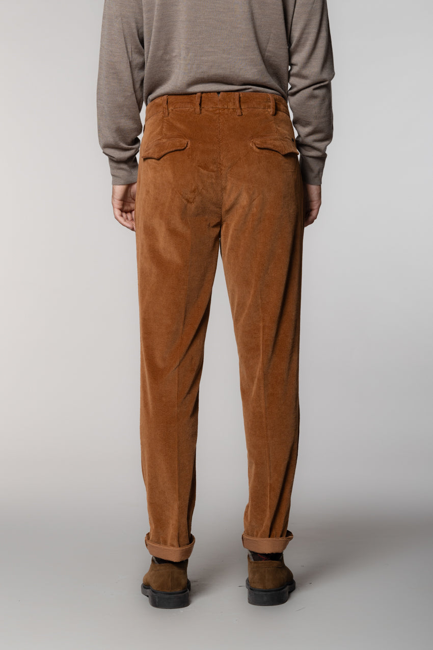 Boston 2 Pinces Chinohose Herren aus Cord 500 Rippen relaxed fit