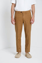 Boston pantalon chino homme en cavallery stretch relaxed fit