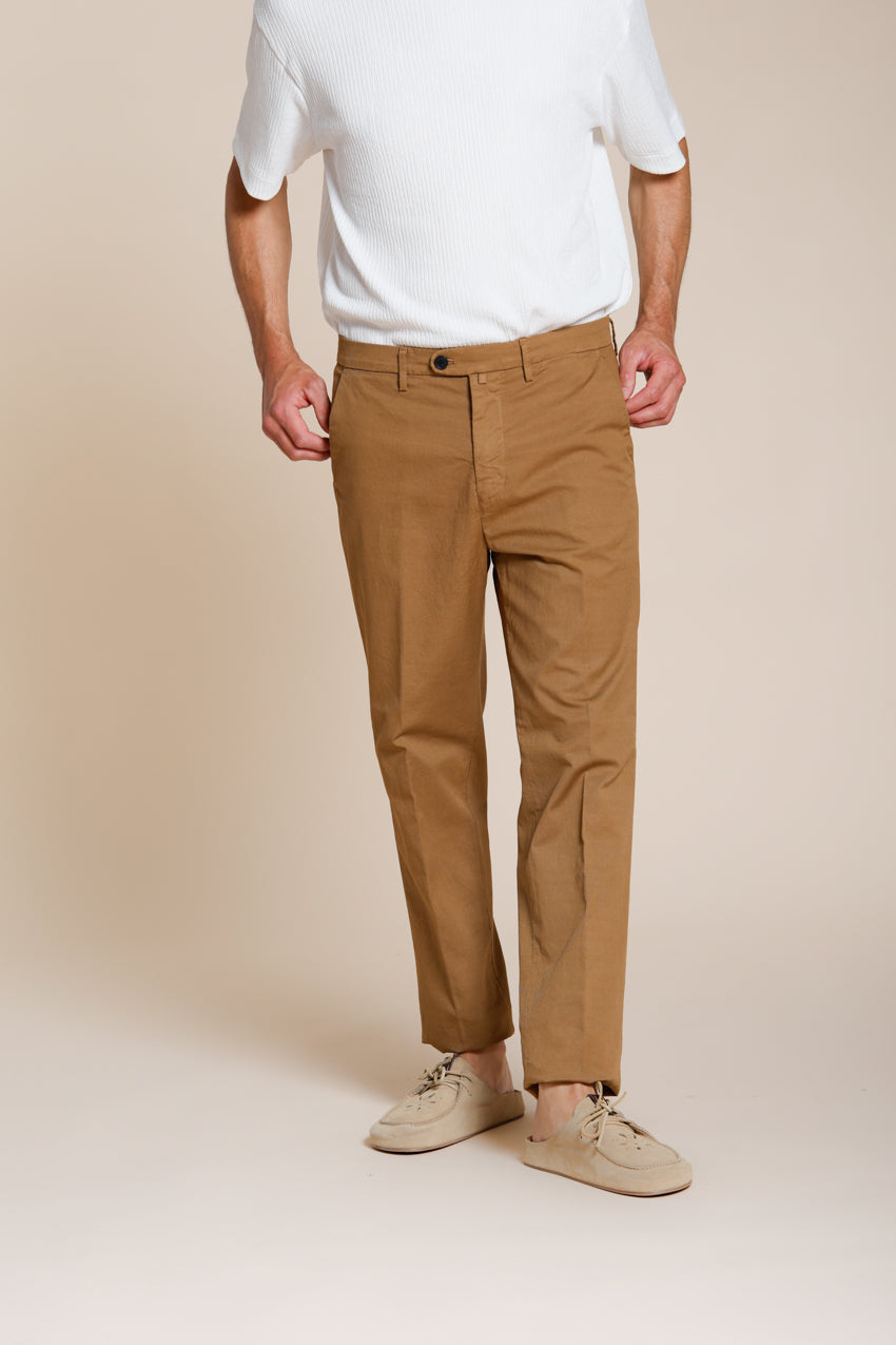 Boston pantalon chino homme en cavallery stretch relaxed fit